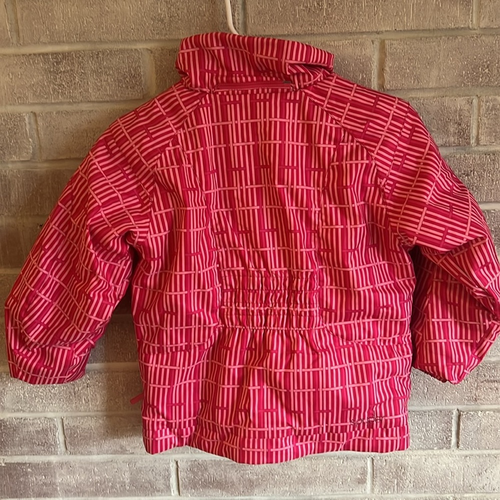 Kids Pink Patterned Jacket - Picture 5 of 5